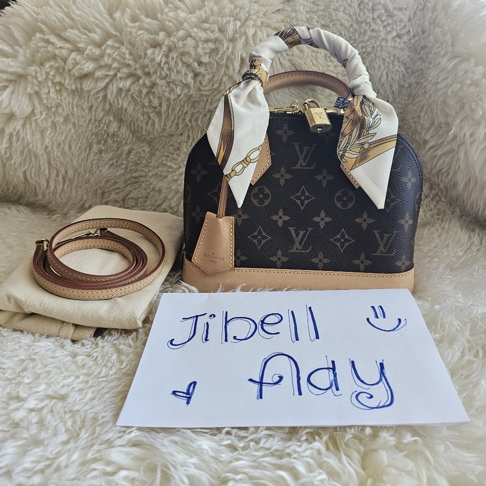 Louis Vuitton Alma BB in Monogram canvas